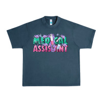 Midnight Navy medical assistant Urban Heavy Tee - texasbilliewilder