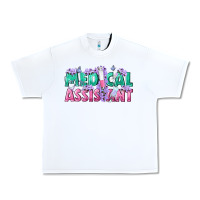 White medical assistant Urban Heavy Tee - texasbilliewilder