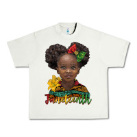 Pistachio juneteenth african girl Urban Heavy Tee - BarkalooDesign