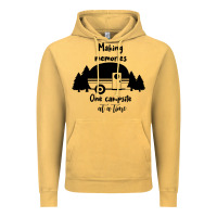 Vintage Mustard making memories Vintage Hoodie - Unal Design