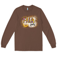 Chestnut fall feels Long Sleeve Tee - CowhideDigitalArt