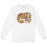 White fall feels Long Sleeve Tee - CowhideDigitalArt