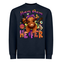Navy Hocus pocus Heifer Heavyweight Sweatshirt - RanaPortraitStore