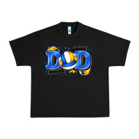 Black dad volleyball Urban Heavy Tee - Zillion Design Studio