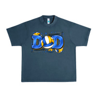 Midnight Navy dad volleyball Urban Heavy Tee - Zillion Design Studio