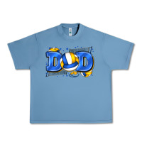 Pebble Blue dad volleyball Urban Heavy Tee - Zillion Design Studio