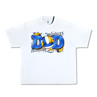 White dad volleyball Urban Heavy Tee - Zillion Design Studio