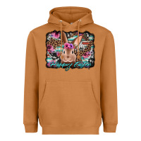 Meerkat happy easter bunny western background Heavyweight Hoodie - Jasminsmagicworld