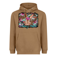 Toasted Coconut happy easter bunny western background Heavyweight Hoodie - Jasminsmagicworld