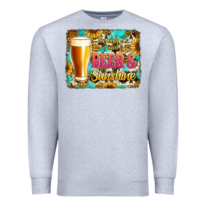 Beer And Sunshine Premium Sweatshirt by Jasminsmagicworld | Teevron