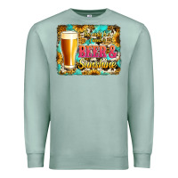 Seafoam beer and sunshine Premium Sweatshirt - Jasminsmagicworld