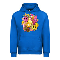 Cobalt retro softball Urban Hoodie - Artiststas