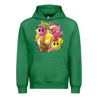 Emerald retro softball Urban Hoodie - Artiststas