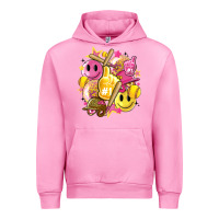 Fuchsia Pink retro softball Urban Hoodie - Artiststas