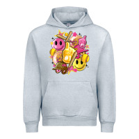 Heather Grey retro softball Urban Hoodie - Artiststas