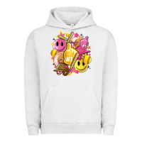 Pigment Lunar Rock retro softball Urban Hoodie - Artiststas