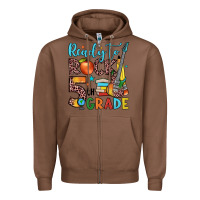 Chestnut ready to rock 5th grade Zipper Hoodie - JahusDesignShop