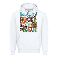 Ready To Rock 5th Grade Zipper Hoodie | Teevron