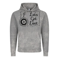 Cloud Rock lets get lost Vintage Hoodie - Unal Design