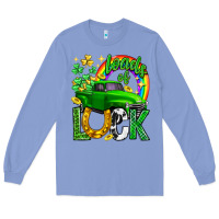 Colony Blue Loads of luck truck st. patricks day Long Sleeve Tee - Neo Western