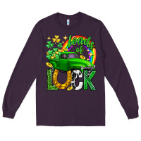 Plum Loads of luck truck st. patricks day Long Sleeve Tee - Neo Western