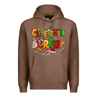 Chestnut Christmas cafeteria crew Premium Hoodie - MaliasSmallBusiness