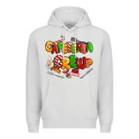Dove Grey Christmas cafeteria crew Premium Hoodie - MaliasSmallBusiness