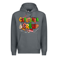 Rock Christmas cafeteria crew Premium Hoodie - MaliasSmallBusiness