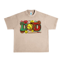 French Oak dad softball Urban Heavy Tee - Zillion Design Studio