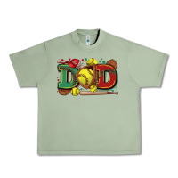 Oil Green dad softball Urban Heavy Tee - Zillion Design Studio