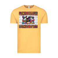 Vintage Mustard hot mess mom Vintage Tee - Zillion Design Studio