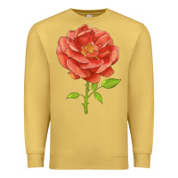 Antique Gold all a twitter rose Premium Sweatshirt - LillyAllenDesigns
