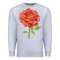 Heather Grey all a twitter rose Premium Sweatshirt - LillyAllenDesigns