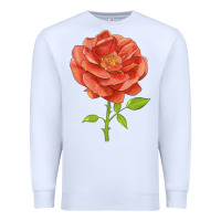 White all a twitter rose Premium Sweatshirt - LillyAllenDesigns