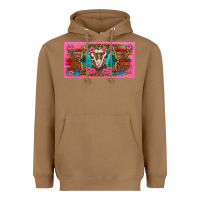 Toasted Coconut western baby boer goat pink flowers serape leopard pink glitter patter Heavyweight Hoodie - BarkalooDesign