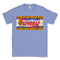 Colony Blue american honey sunflower license plate Classic Tee - HRA Design Shop