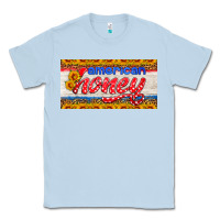 Dusty Blue american honey sunflower license plate Classic Tee - HRA Design Shop