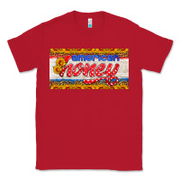 Red american honey sunflower license plate Classic Tee - HRA Design Shop