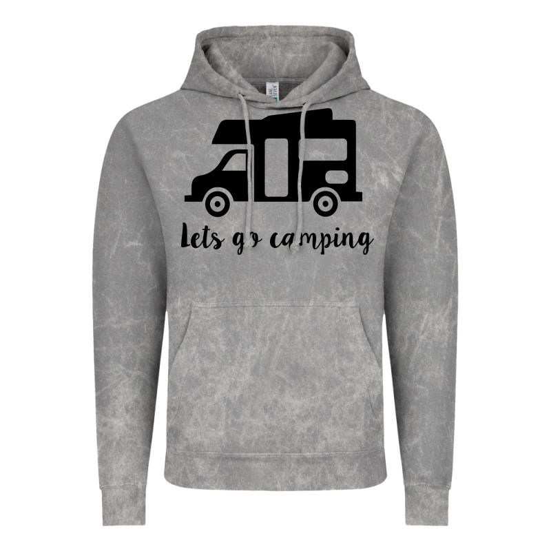 Lets Go Camping Vintage Hoodie by Unal Design | Teevron