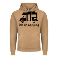 Vintage Camel lets go camping Vintage Hoodie - Unal Design
