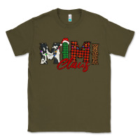 Army Green mimi claus Classic Tee - BarkalooDesign