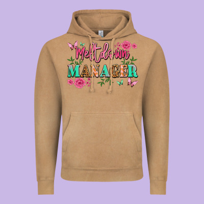 Meltdown Manager Vintage Hoodie Designed By Jahusdesignshop