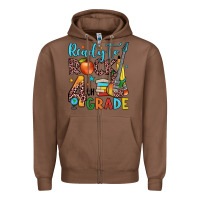 Chestnut ready to rock 4th grade Zipper Hoodie - JahusDesignShop