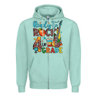 Ready To Rock 4th Grade Zipper Hoodie | Teevron