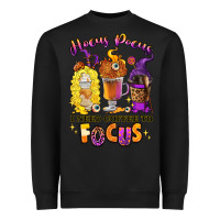 Black Hocus pocus i need coffee to focus Heavyweight Sweatshirt - RanaPortraitStore