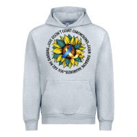 Heather Grey down syndrome Urban Hoodie - Artiststas