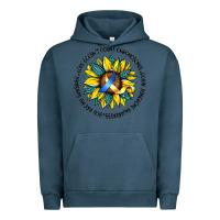 Pigment Midnight Navy down syndrome Urban Hoodie - Artiststas