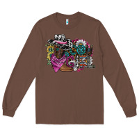 Chestnut cowgirl2 Long Sleeve Tee - SublimationCraftShop