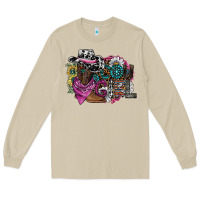 Mushroom cowgirl2 Long Sleeve Tee - SublimationCraftShop