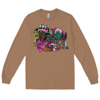 Toasted Coconut cowgirl2 Long Sleeve Tee - SublimationCraftShop